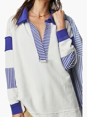 Free People - Prep Oversized Polo